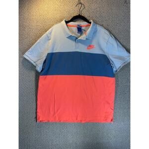 Nike Matchup Polo Shirt Colorblock 90's Golf / Men's 2XL
